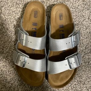 Silver Birkenstock